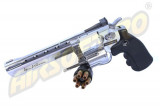 REVOLVER DAN WESSON 6 INCH SILVER - FULL METAL - GNB - CO2