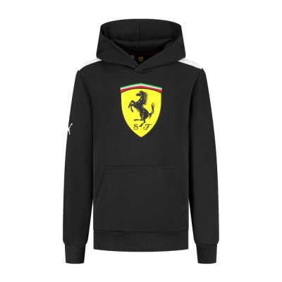 Ferrari hanorac cu glugă pentru copii Shield black F1 Team 2025 - 140 cm (dětsk&amp;eacute;) foto