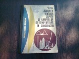 ACTIUNEA VANTULUI ZAPEZII SI VARIATIILOR DE TEMPERATURA IN CONSTRUCTII DE DAN GHIOCEL , DAN LUNGU , 1972