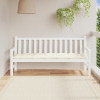 Perna banca de gradina, alb crem, 180x50x7 cm, textil oxford GartenMobel Dekor, vidaXL