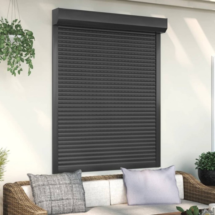 Gossi oblon rulant, antracit, 120 x 150 cm, aluminiu