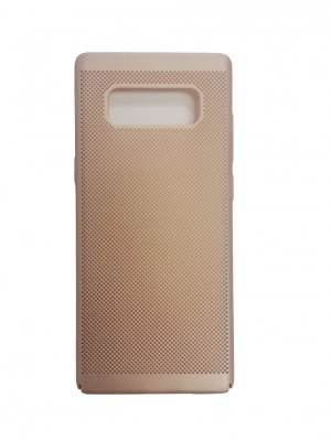 Husa Samsung Note 8 n950 Plastic Mesh Gold foto