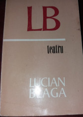 TEATRU LUCIAN BLAGA 1970 foto