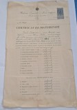 Cerificat de maturitate, Cluj 1920/1921