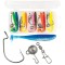 Set shad-uri 7 cm + ace jig + cheburashka, 10 buc/set