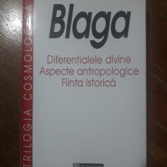 Diferentialele divine, Aspecte antropologice, Fiinta istorica - Blaga