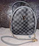 Poseta/Geanta dama Louis Vuitton piele ecologica gri noua super model, Medie