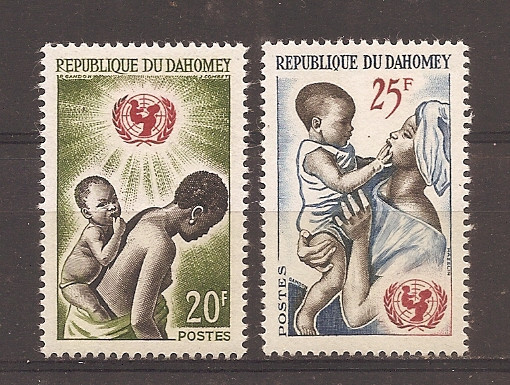 Dahomey 1964 - A 18-a aniversare a UNICEF, MNH