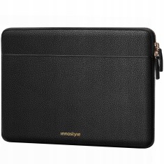 Innostyle Piele Geanta Laptop 14&amp;quot; Impermeabil Caz Lux Piele Negru
