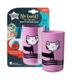 Cana NoKnock Large Pisica Roz 18luni +, 300ml, Tommee Tippee
