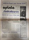 Cumpara ieftin Opinia Studenteasca nr. 36 August 1990 Almanah 8 pagini romana coperti brosate 24x30 cm
