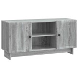 vidaXL Cabinet TV Gri Sonoma 102 x 34,5 x 50 cm Lemn compozit 894011