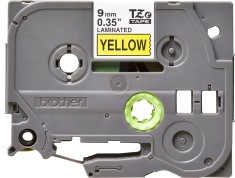 Banda Laminata Original Brother Black on Yellow, TZE621, pentru H105WB|P-TOUCH PT-E110VP|D400|D450|D600VP|E300VP|E550WVP|H110|H500|P700|P750W|PT-D210| foto