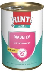 Conserve RINTI Canine Diabetes pui 400 g foto