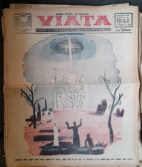 Viata, ziarul de dimineata al tuturor cetatenilor nr.969/1943, an III, numar special de Craciun foto