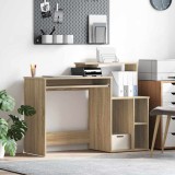 Birou cu stocare Stejar Sonoma 120,5x44x88,5 cm Lemn prelucrat