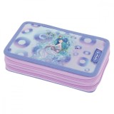 Penar echipat cu 2 compartimente, Herlitz, Mystic Mermaid, 23 piese