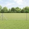 VidaXL Gard sudat din oțel zincat , 0.4x25 m