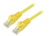 Cablul de rețea U/UTP 5e 5m CCA PVC galben 26AWG, Lanberg