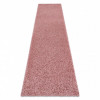 Covor, Traversa SOFFI shaggy 5cm roz - pentru bucătărie, hol și coridor, 60x250 cm, Dreptunghi, Polipropilena