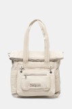 Desigual rucsac BASIC MODULAR VO femei, culoarea bej, mare, neted, 25SAKY08