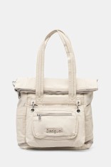 Desigual rucsac BASIC MODULAR VO femei, culoarea bej, mare, neted, 25SAKY08