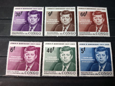 CONGO 1964-MNH-JOHN-F. KENNEDY-SERIE foto