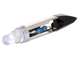 Lampă LED albastră 24V T6,8
