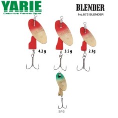 LINGURITA ROTATIVA YARIE 672 BLENDER SP3 GREEN/GOLD 2.1G foto