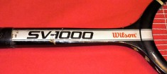 RACHETA TENIS CAMP WILSON SV 1000 - COLECTIE lemn