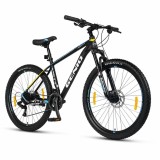 Cumpara ieftin Bicicleta Mountain Bike aluminiu, 27.5 inch, schimbator 27 viteze, frane hidraulice, Genio