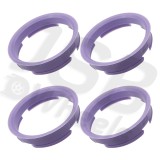 Set inele de centrare jante noi 72.6-66.1 mm Dacia,Renault,Nissan