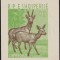 Albania 1962 , Fauna , Caprioara , Cerb , colita nedantelata , MNM , Mi.16