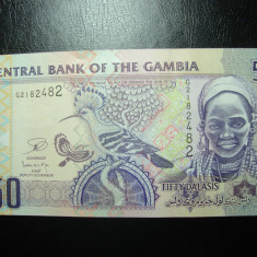 GAMBIA 50 DALASIS UNC