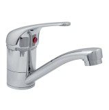Baterie baie pentru lavoar, Rena ZS53305, montaj stativ, monocomanda, finisaj cromat