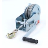 Winch manual pentru remorca, cablu de otel argintiu de 10 metri, 900 kg Performance AutoTuning