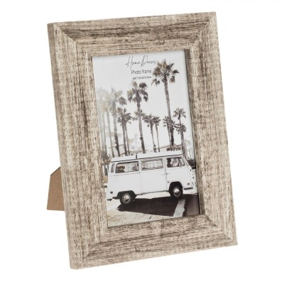 Ramă Foto, Model 3D, Culori Bej și Maro, Dimensiuni Fotografie 10x15.2cm, Dimensiuni Ramă 15x20cm foto