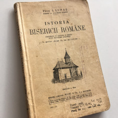 I. LUPAS, ISTORIA BISERICII ROMANE 1935 CU HARTA ROMANIEI MARI ORTODOXE