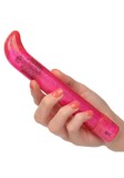 Aparat de masaj elegant pentru punctul G Sparkle Slim G-Vibe (15.25cm), Calexotics