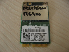 Placa bluetooth laptop Dell Precision M6400, Dell 370 WPAN 0P560G BCM92046MPCIE foto