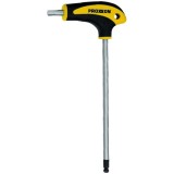 Proxxon 22408 - Cheie cu maner in T si profil hexagonal cu cap sferic 110x55 mm HEX 4
