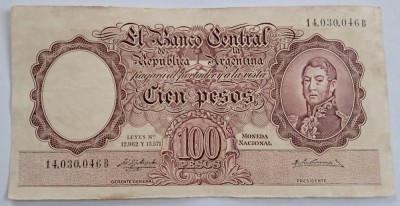 Argentina, 100 Pesos foto