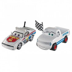 Set de masinute metalice Kris Revstopski si Pat Traxson Cars 3 foto