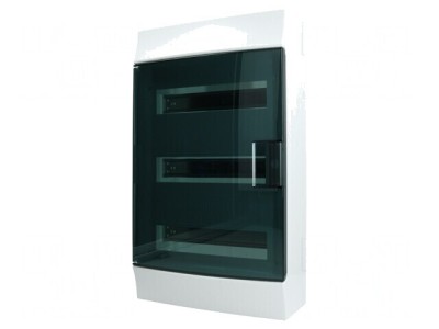 Carcasă pentru aparatură modulară IP41 gri 36 module foto