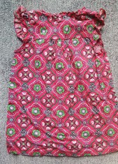 Rochita din bumbac Made in Indonezia, fete 7-9 ani, masura XL, noua, nepurtata