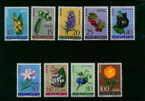 Iugoslavia 1961, flora Mi. 943/951 MNH, cat. 20 &euro;, Nestampilat