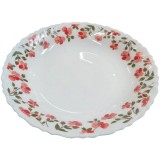 Set 6 Farfurii Intinse Opal Alb Model Samara 26cm CNN50170