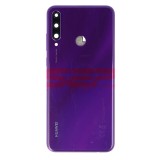 Capac Baterie Huawei Y6p Violet + Geam Camera + Butoane Laterale, Compatibil, Bulk