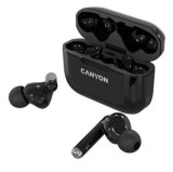 Casti Stereo Canyon CNE-CBTHS3B, Bluetooth (Negru)