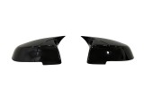 Capace oglinda tip BATMAN pt BMW Seria 5 2013-2017 F10 LCI negru lucios BAT10017, Oem